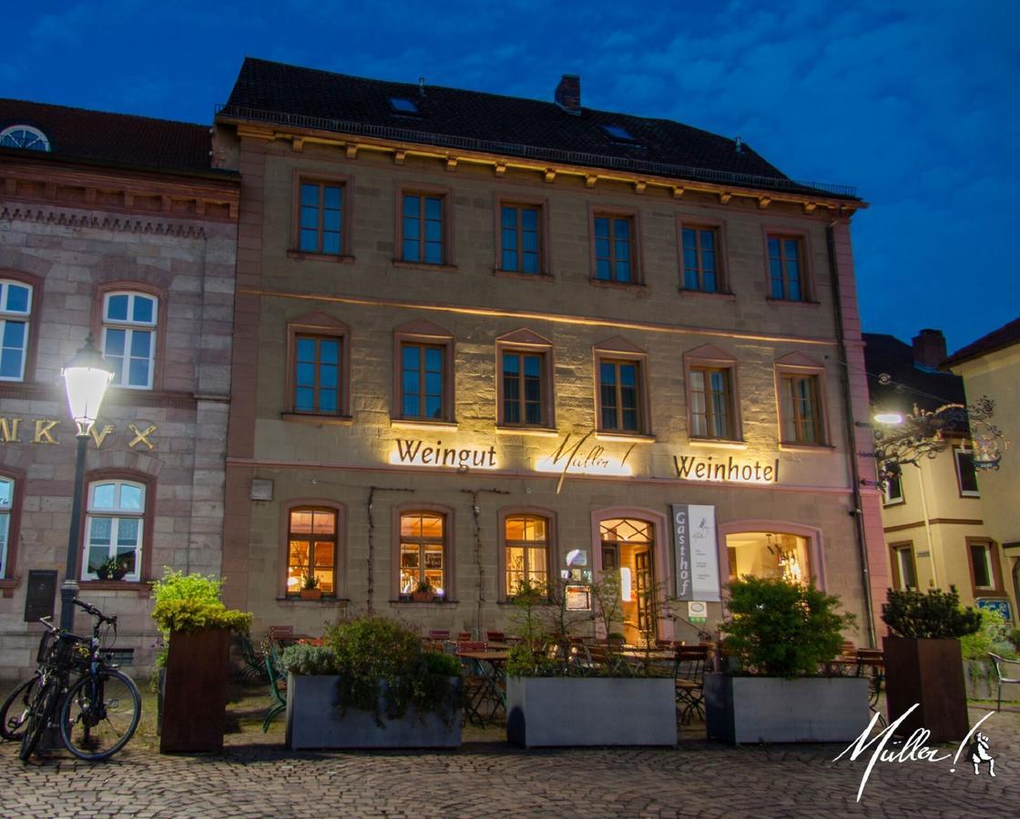 Muller! Das Weingut & Weinhotel Hammelburg Bagian luar foto